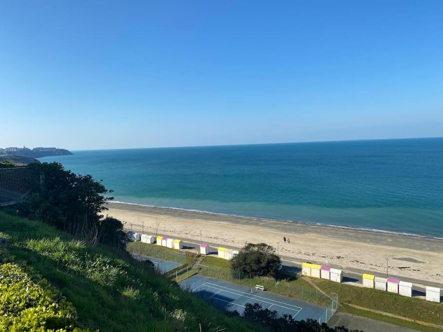 Appartement F1, Refait A Neuf, 150M De La Plage Donville-les-Bains Eksteriør bilde