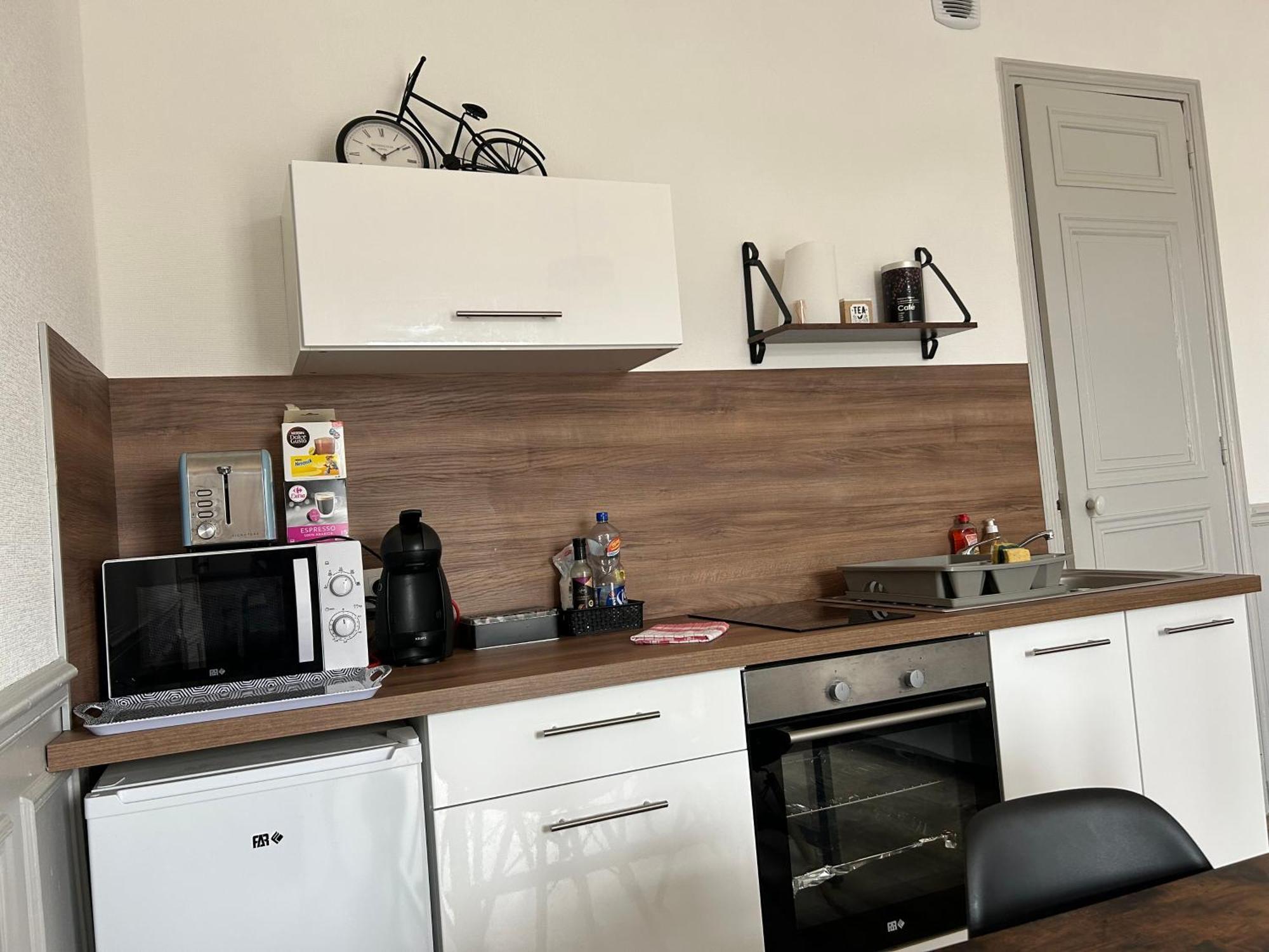 Appartement F1, Refait A Neuf, 150M De La Plage Donville-les-Bains Eksteriør bilde